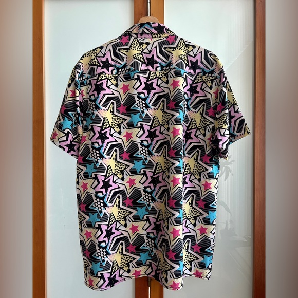 Retro 90s short sleeve button up - Picture 2 of 4